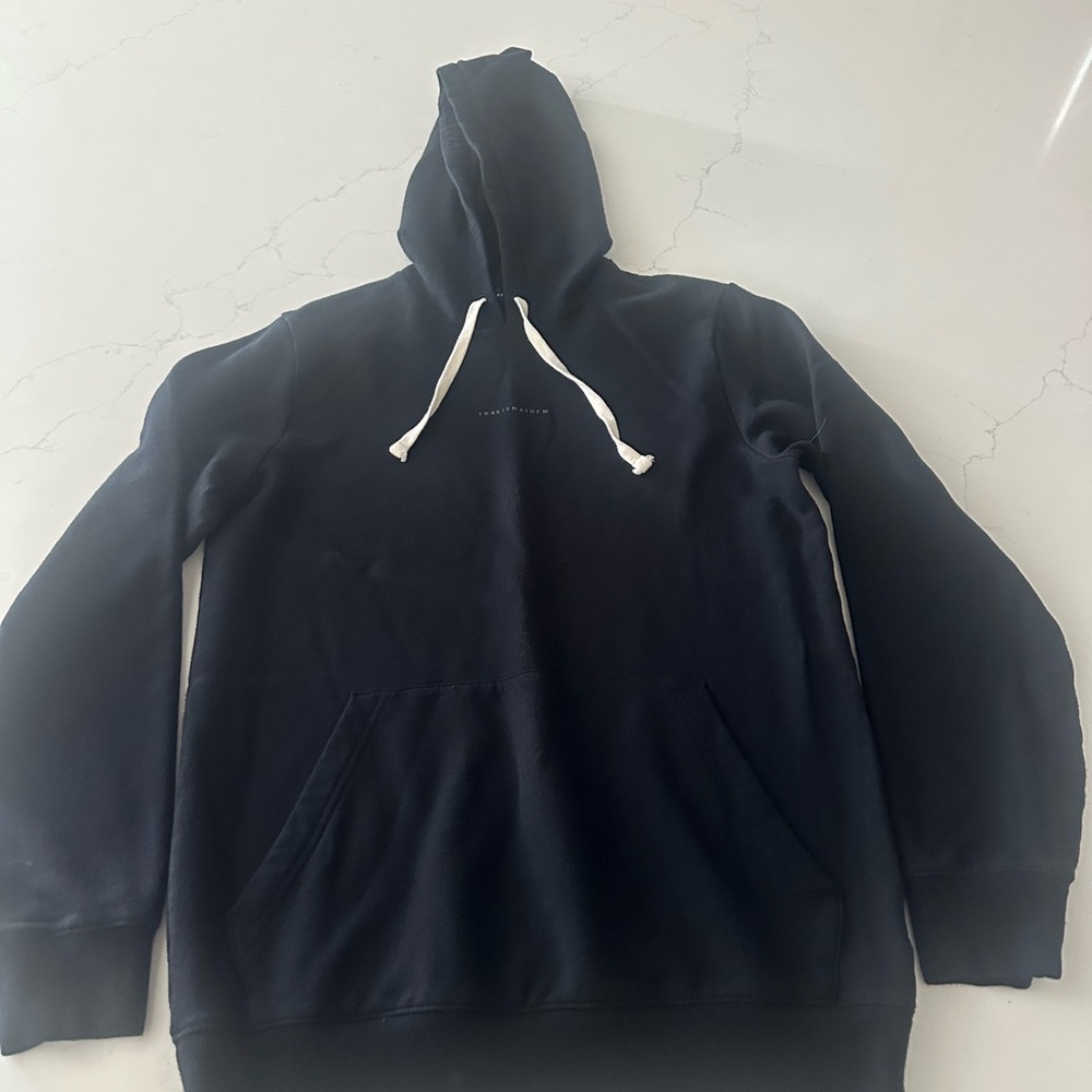TravisMathew Men's Coastal Cloud Golf Hoodie Black